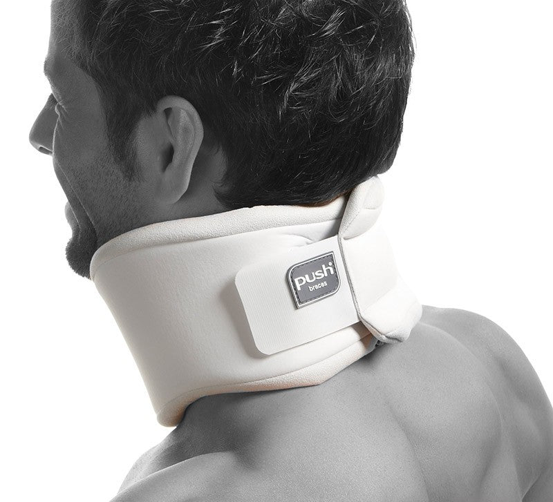 Push Care cervical collar for relief from neck problems
