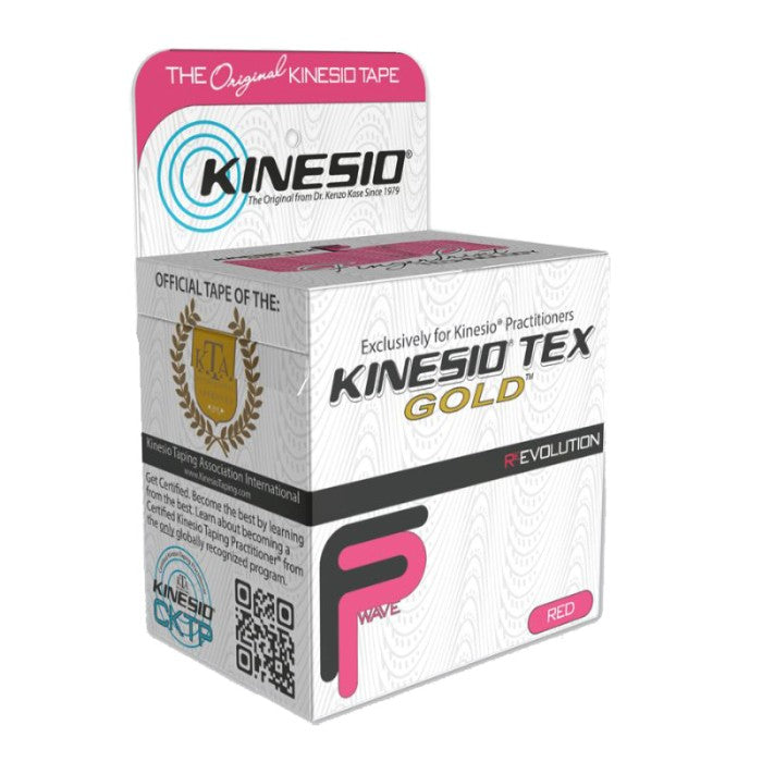 Kinesio tape Kinesio Tex Gold FP 5 meters pink for sports injuries and muscle support