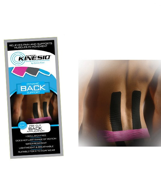 Kinesio tape Kinesio Tex Pre Cut back