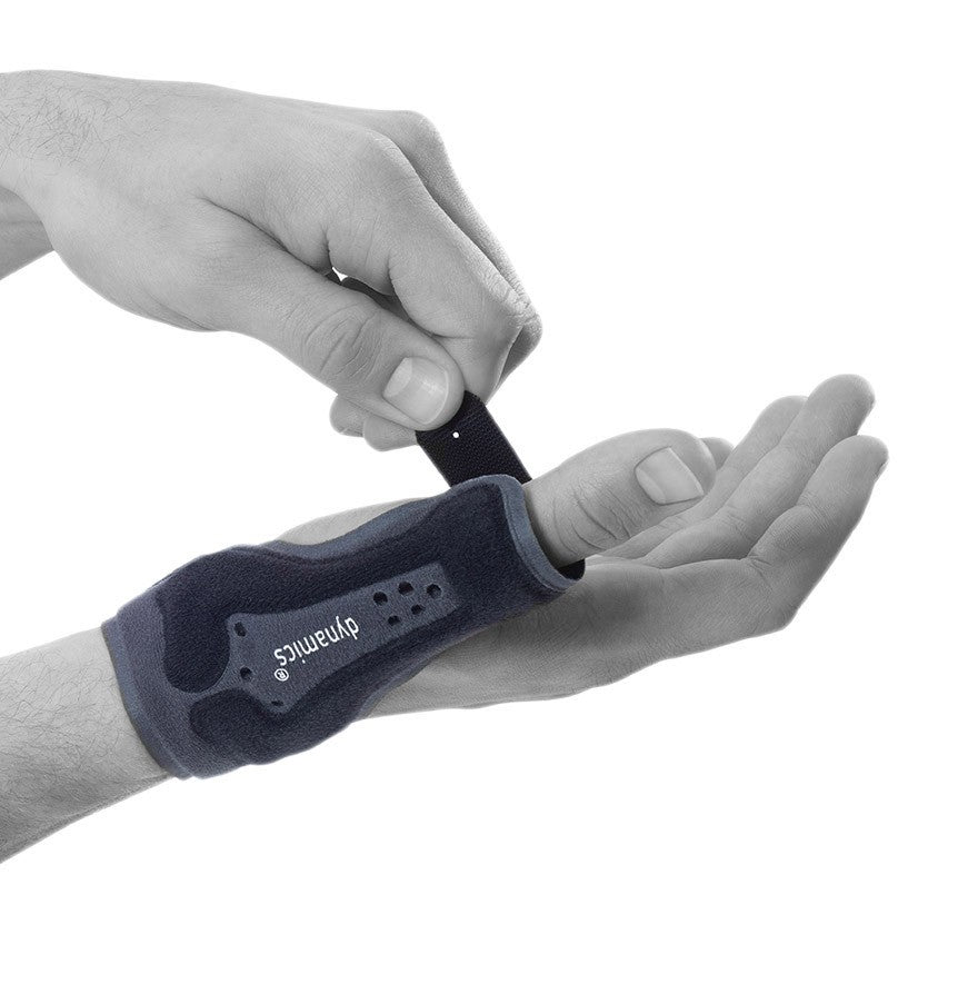 Thumb support Dynamics with malleable splint for support in case of thumb osteoarthritis