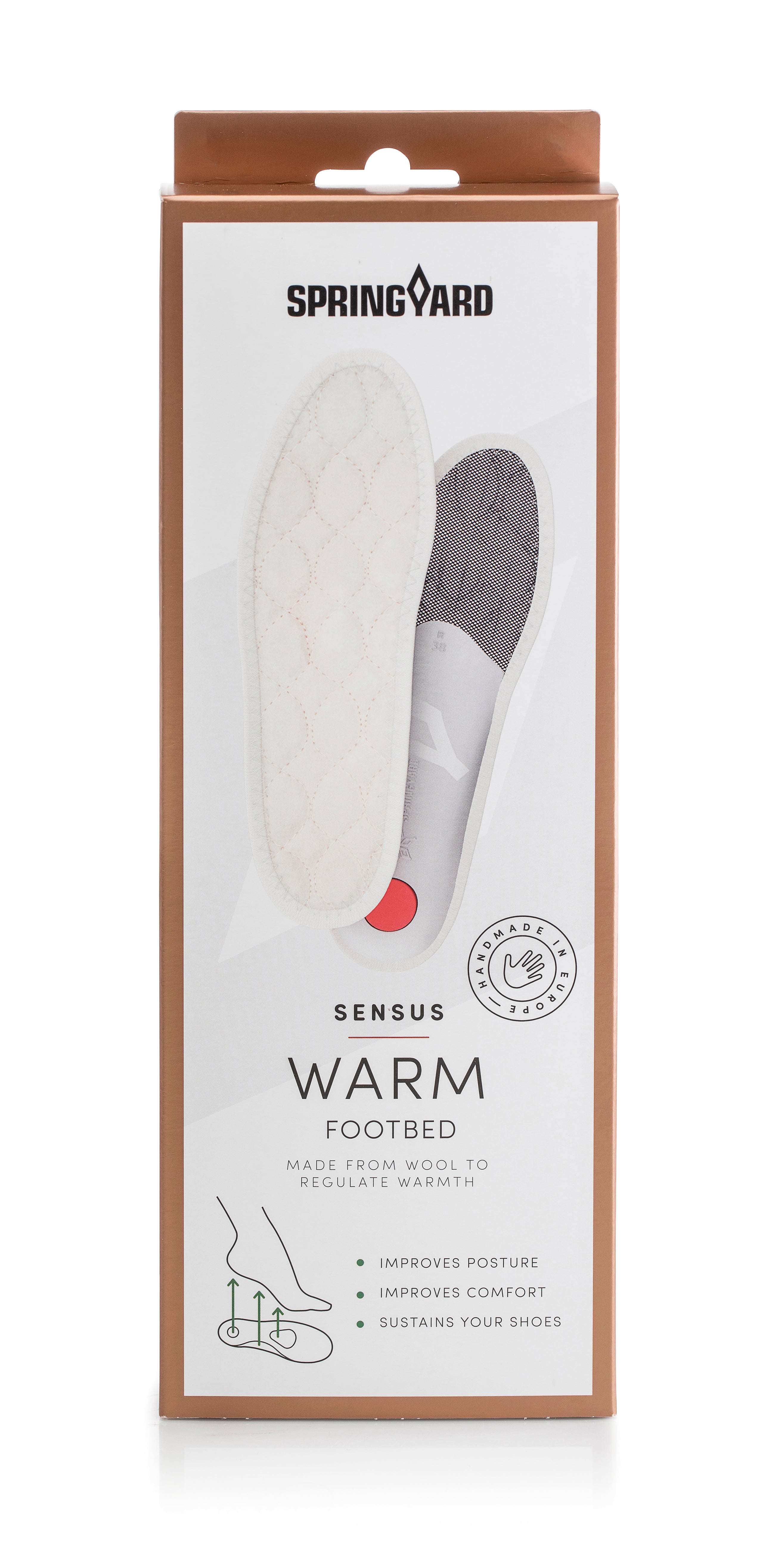 Insole Sensus Warm with natural wool
