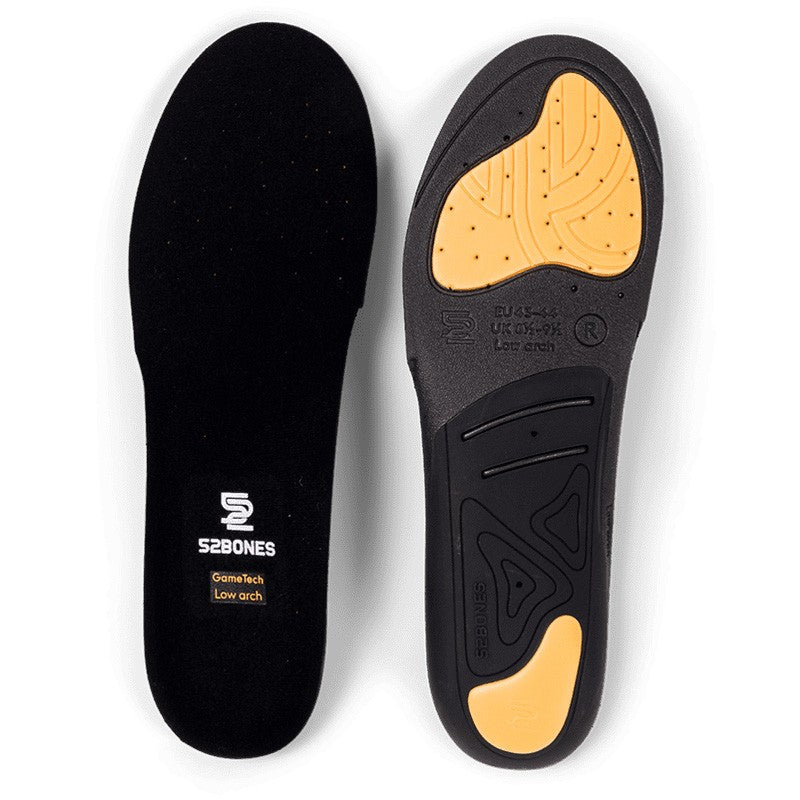 2-pack GameTech sports insoles for padel, tennis and handball with a free training shirt