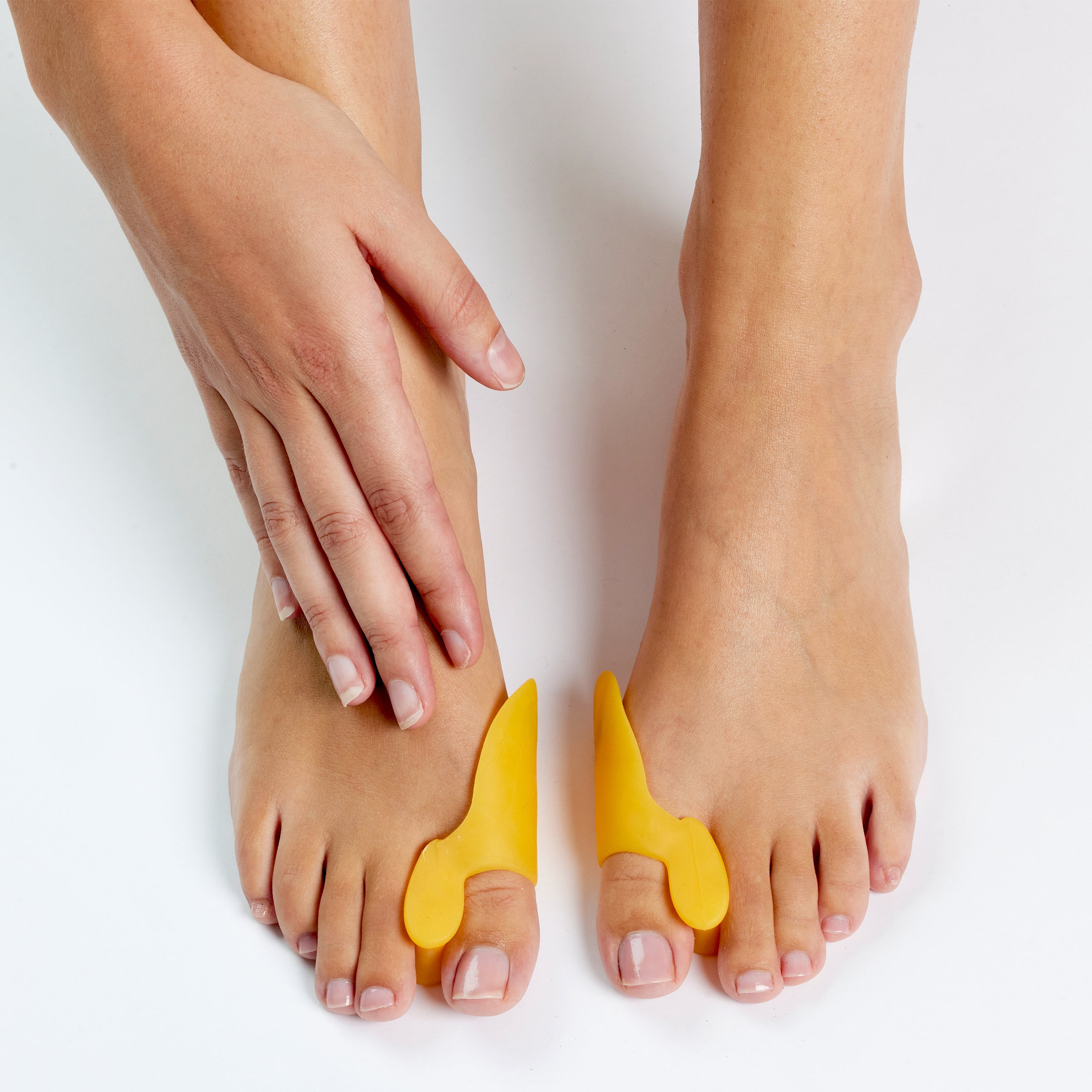 3-in-1 Hallux-valgus-Schutz mit Zehenspreizer und Gelpolster