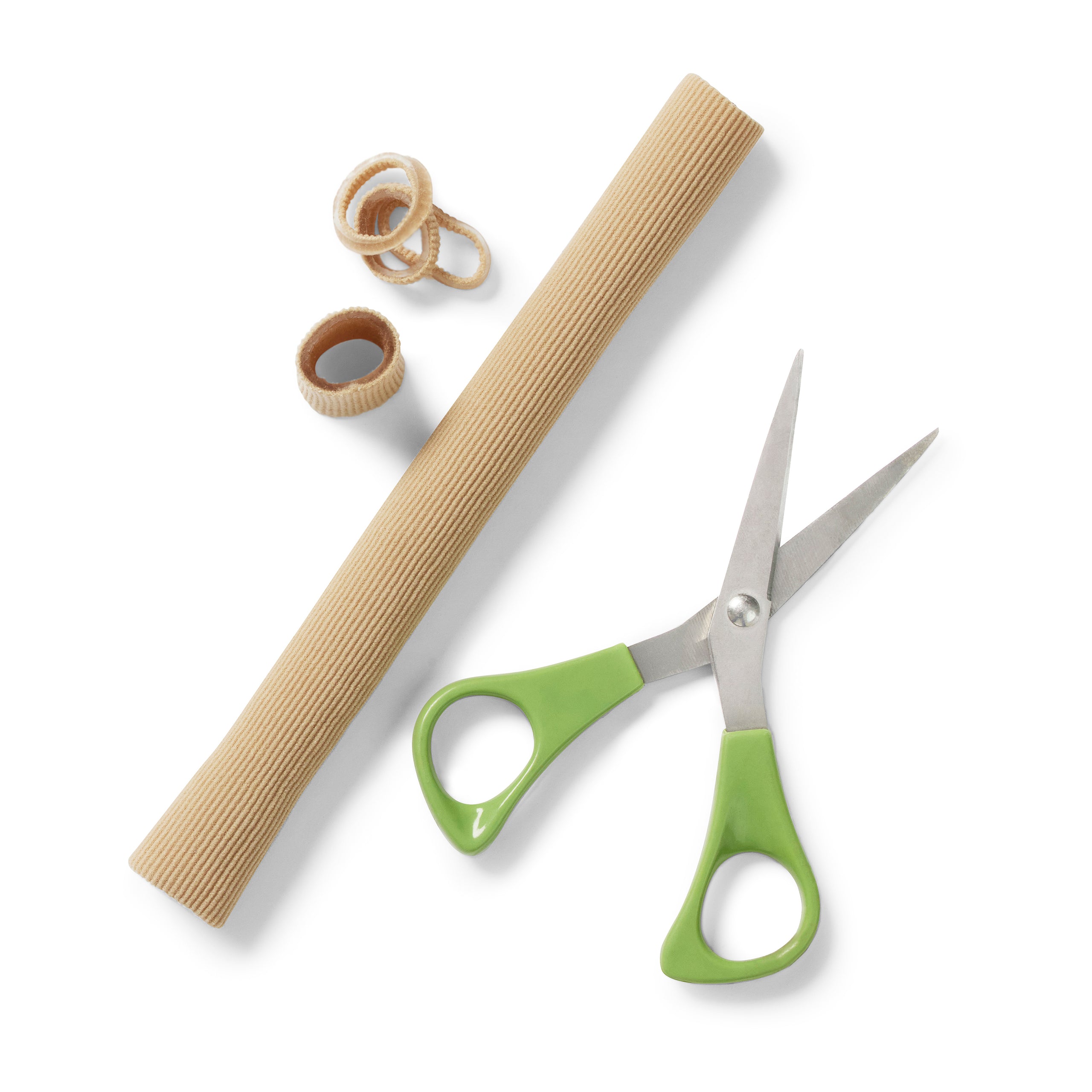 Röhrenförmiger Zehen- und Fingerschutz mit Silikon