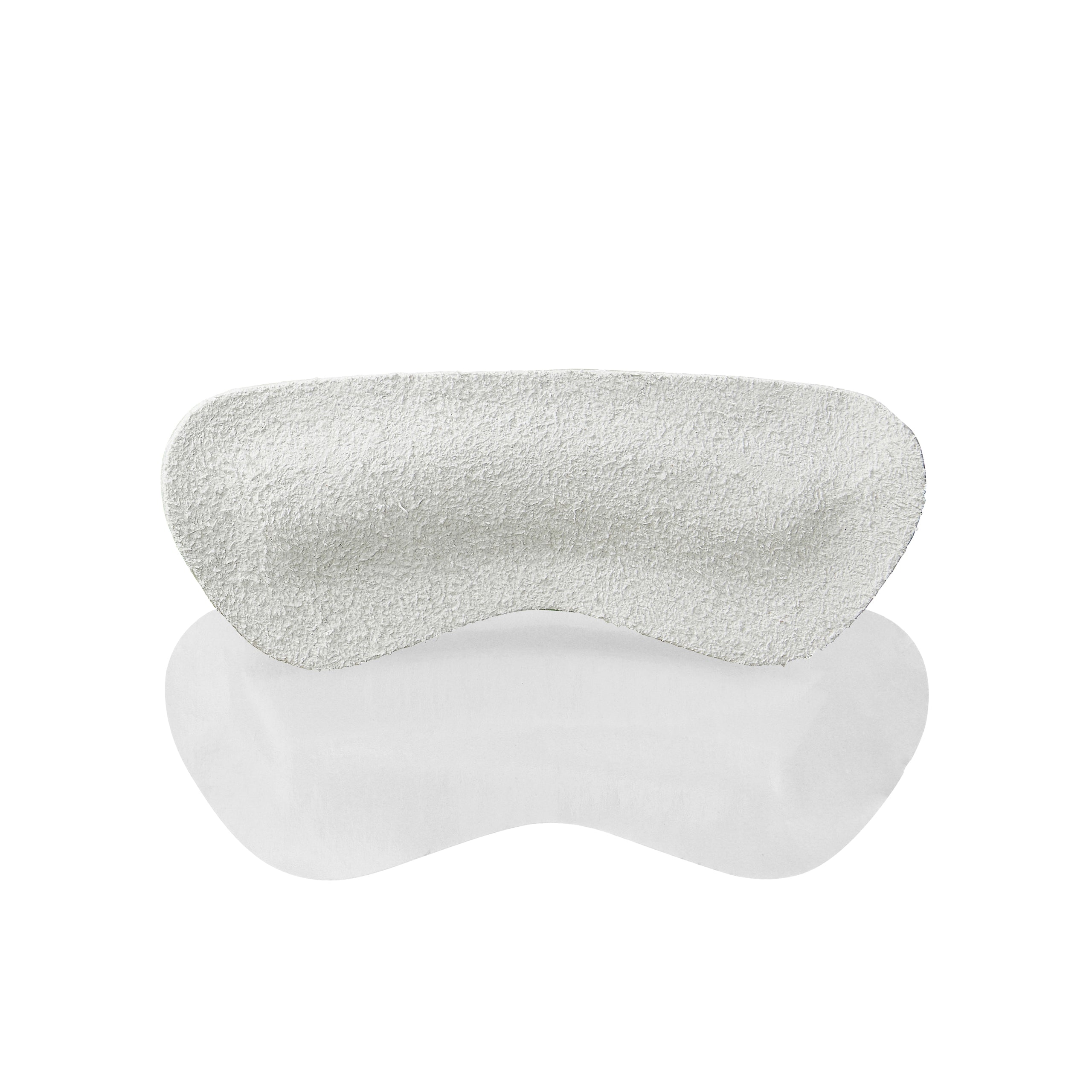 Leather heel grips, gentle protection against shoe chafing, 3-pack