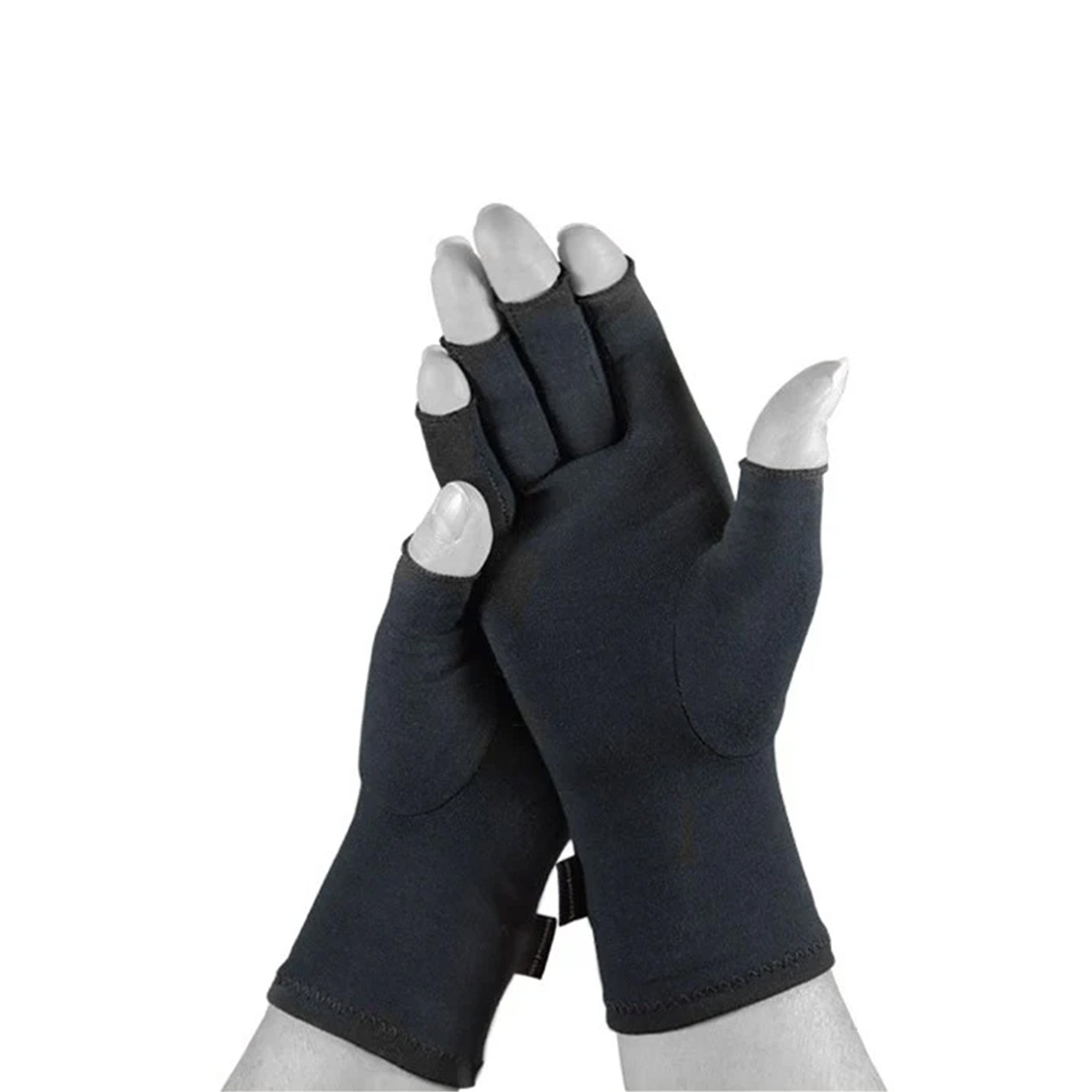 IMAK Arthrosehandschuhe schwarz gegen Schmerzen und Steifheit in Hand und Fingern