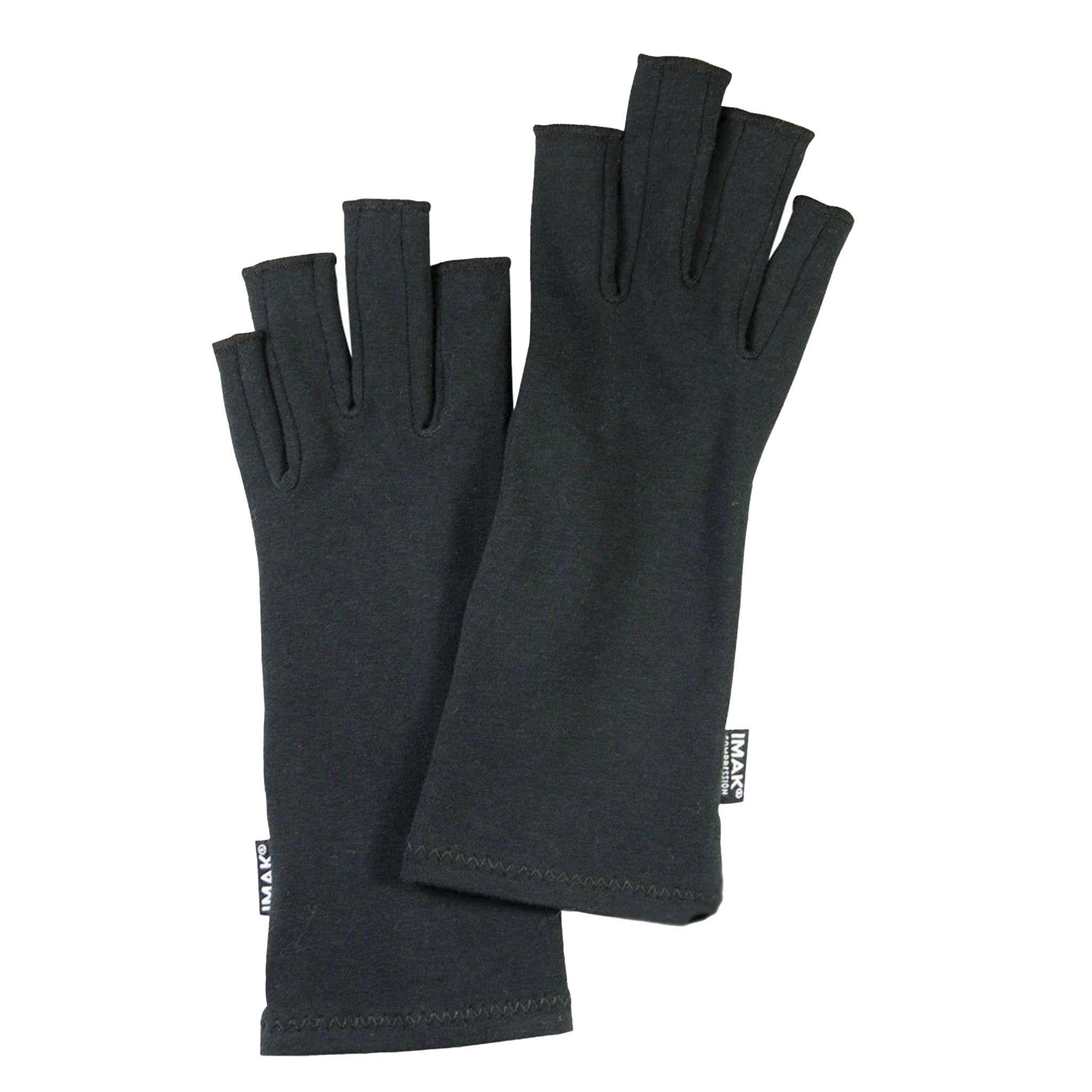 IMAK Arthrosehandschuhe schwarz gegen Schmerzen und Steifheit in Hand und Fingern