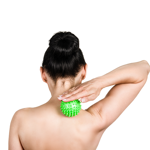 Massage ball with spikes for training and relaxation 7 cm