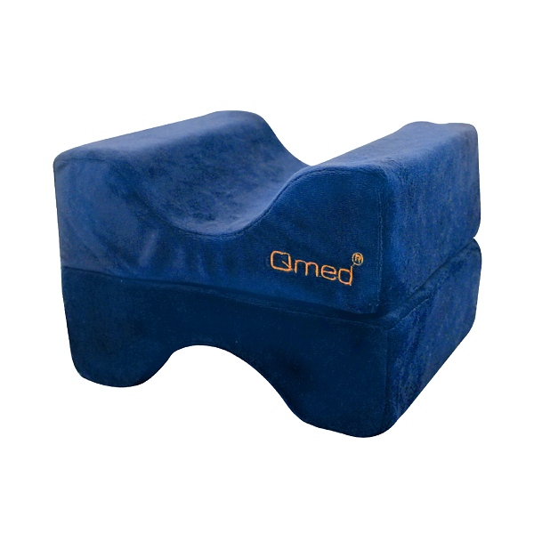 Knee pad that supports legs and hips when lying on your side or back