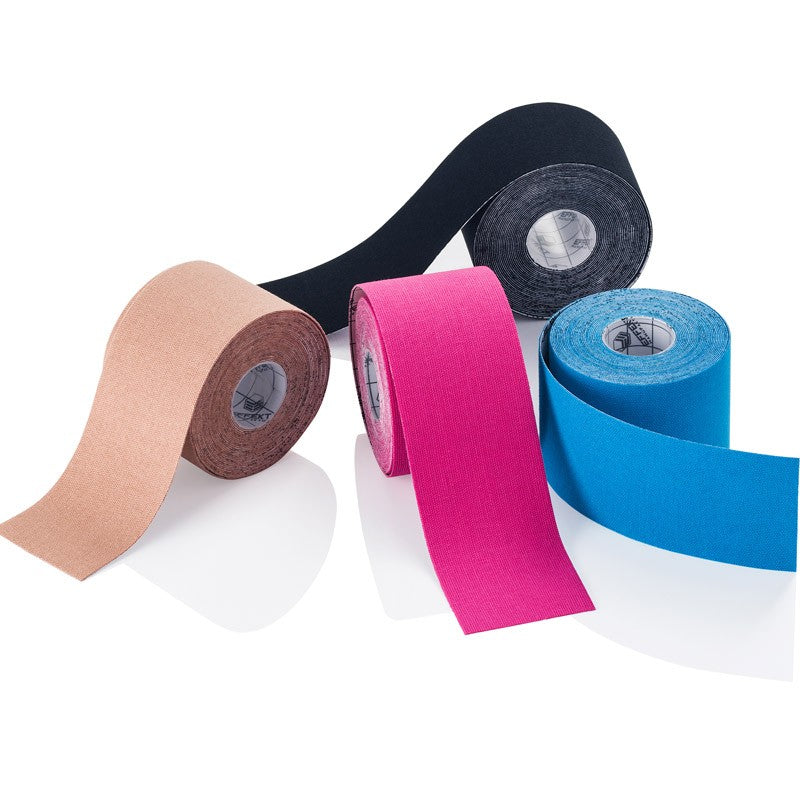 Kinesio tape black with high stretchability 3–pack