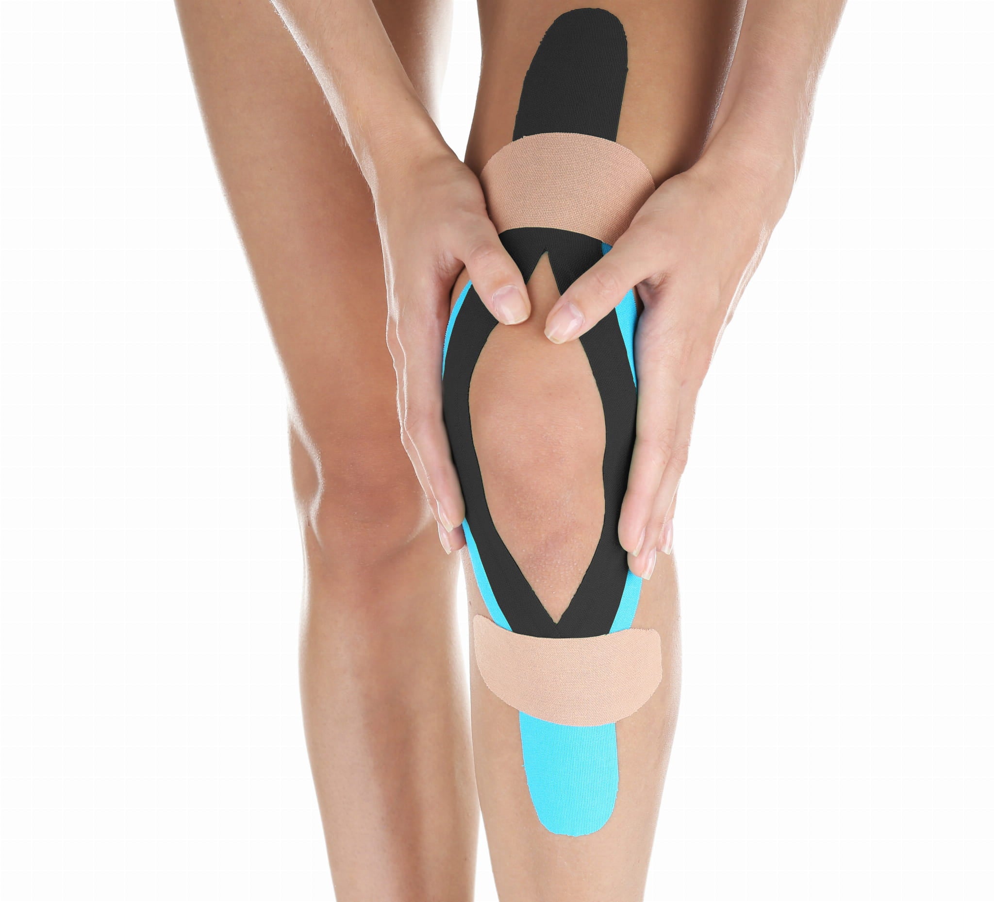 Kinesio tape blue with high stretchability