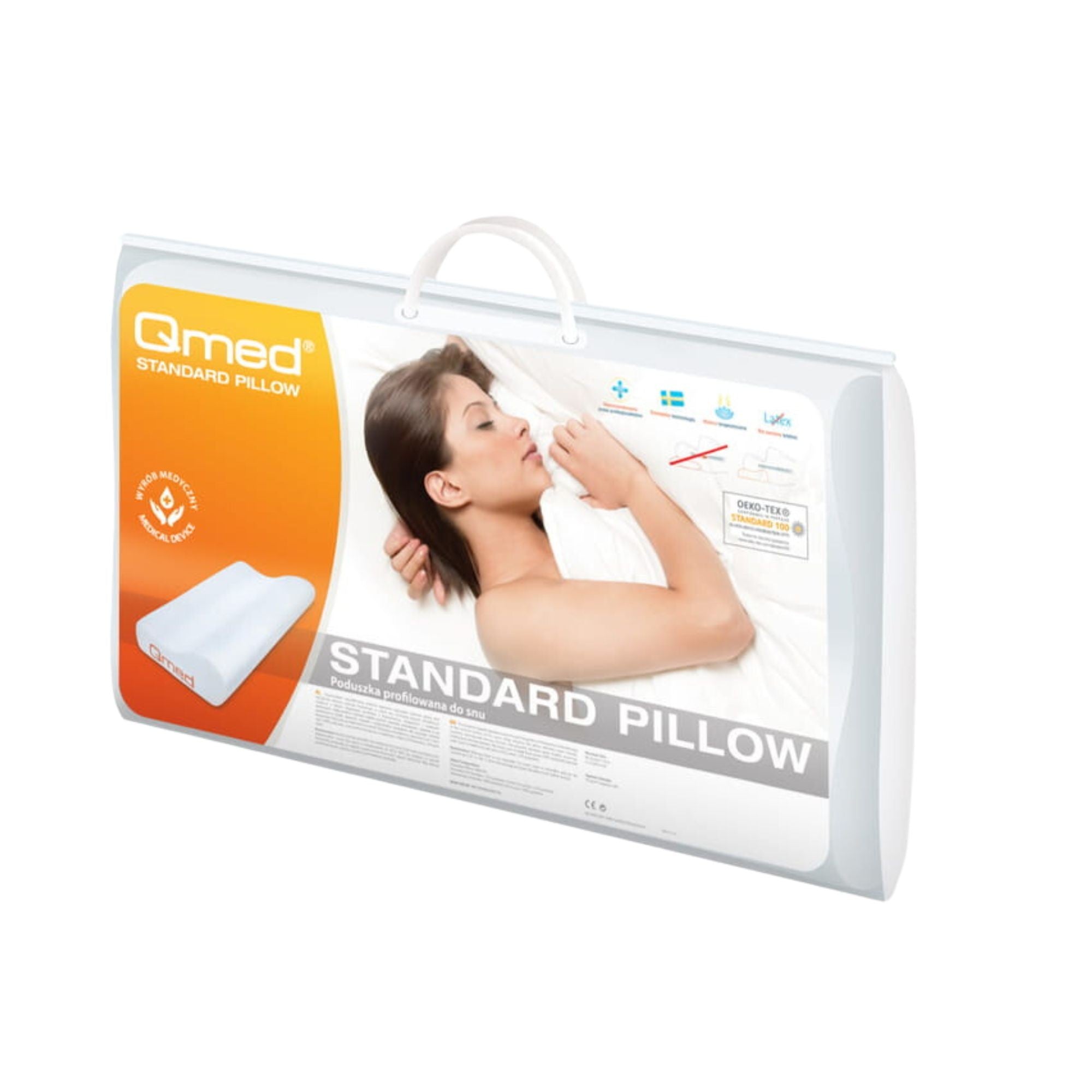 Neck pillow Standard for back and side sleepers