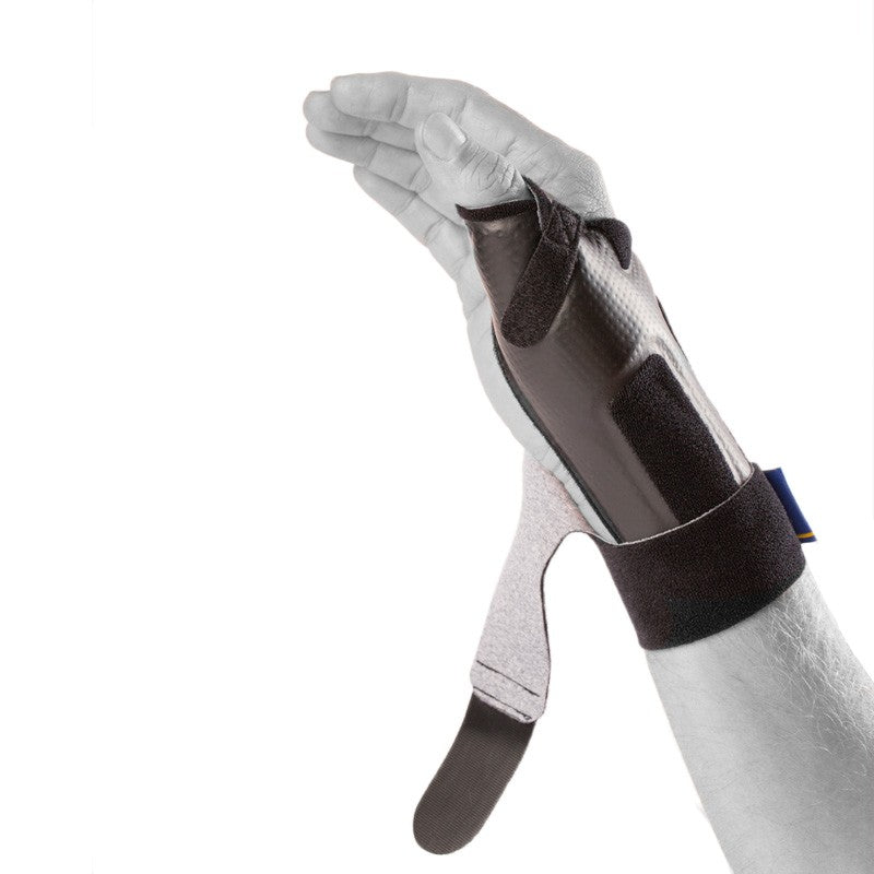 Wrist support with integrated thumb support for tendonitis and De Quervain's syndrome
