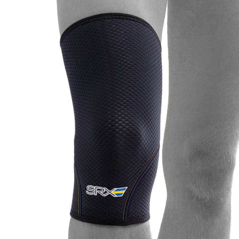 SRX knee brace for stability and warmth during training