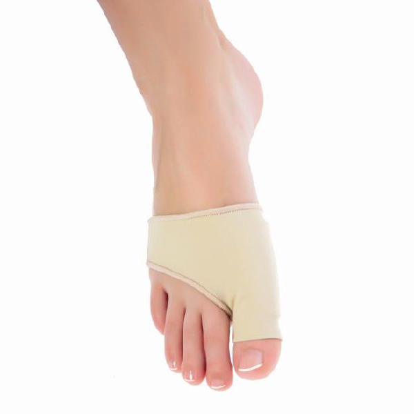 Elastic Hallux Valgus protection made of silicone for pressure relief of the big toe joint