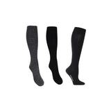 Compression socks in different materials for tired and swollen legs 3-pack