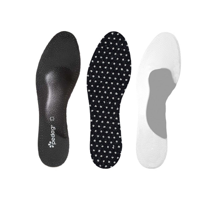 Siesta insole with carbon filter for neutralizing bad odors in everyday shoes
