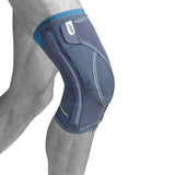 Push Sports Kniebandage mit Lamellschenkel und ultradünnem Material für Aktive