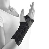 Wrist support Dynamics with splints and lacing for adjustable wrist support