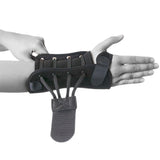 Wrist support Dynamics with splints and lacing for adjustable wrist support