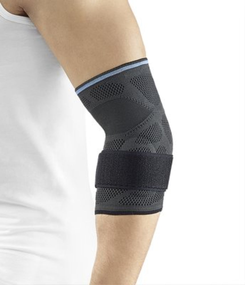 Dynamics Plus Ellenbogenbandage mit beidseitiger Entlastung für Tennisarm, Golferarm und Mausarm