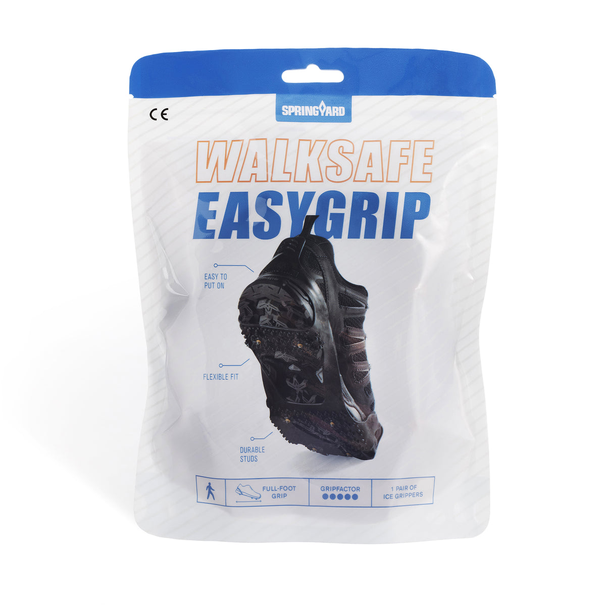 Ice grips EasyGrip Walksafe for walking on icy surfaces