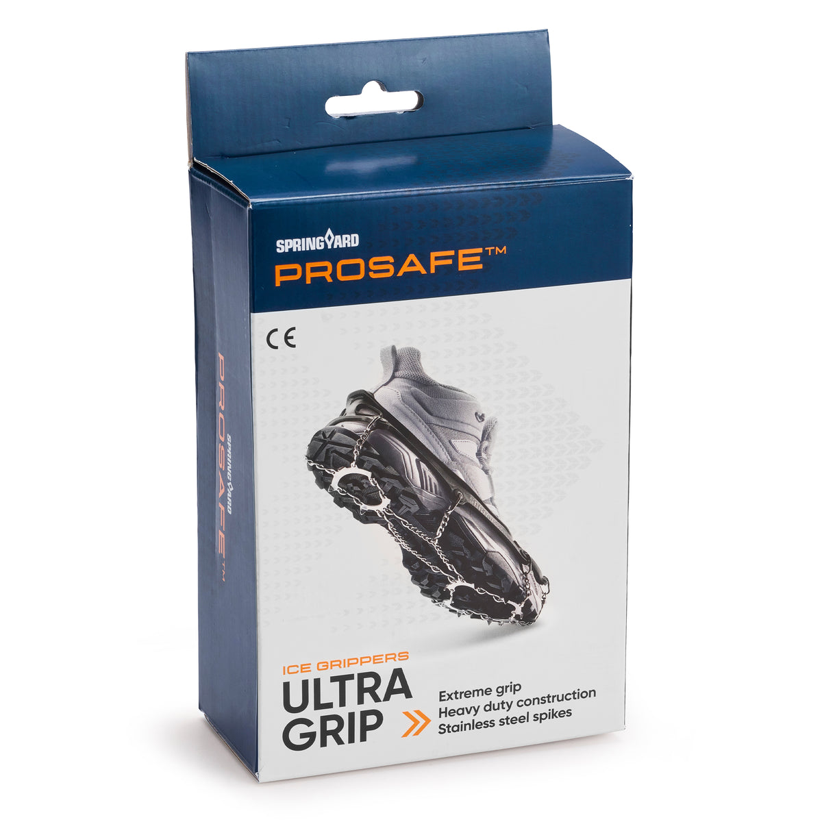 Schuhspikes Ultra Grip mit kräftigen Stahlspikes für Schnee und Eis