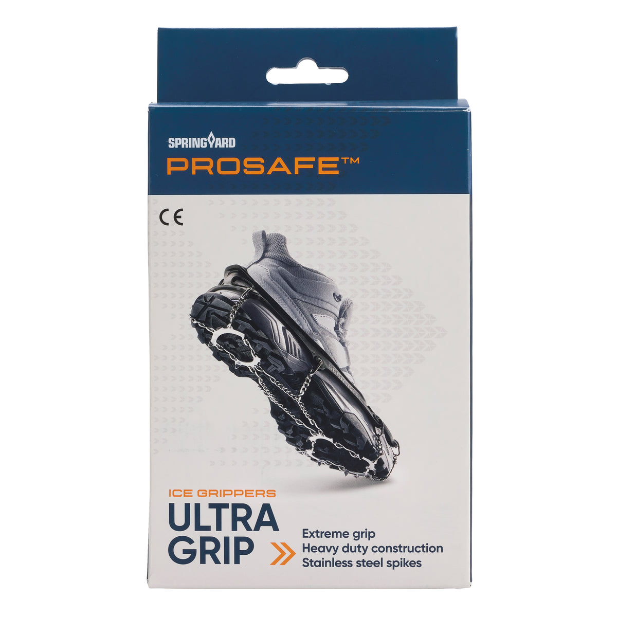 Schuhspikes Ultra Grip mit kräftigen Stahlspikes für Schnee und Eis