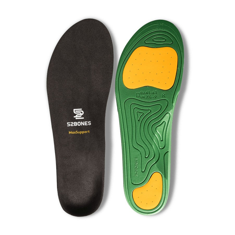 MaxSupport insole for support and cushioning along the entire foot