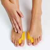 3-in-1 Hallux-valgus-Schutz mit Zehenspreizer und Gelpolster