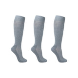 Support socks, grey-blue, for tired and swollen legs, 3-pack