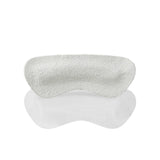 Leather heel grips, gentle protection against shoe chafing, 3-pack