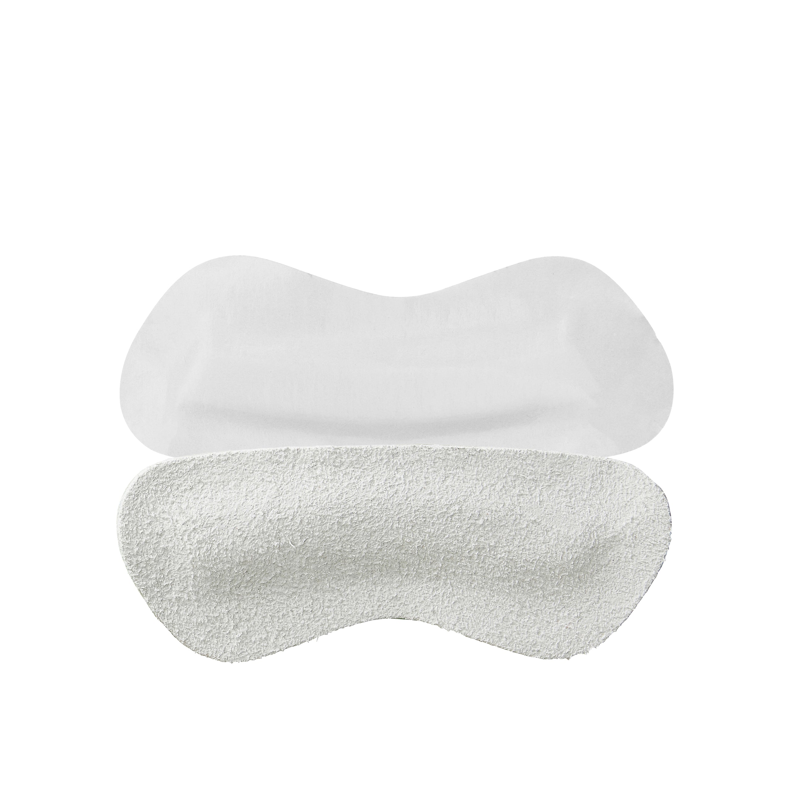 Leather heel grips, gentle protection against shoe chafing, 3-pack