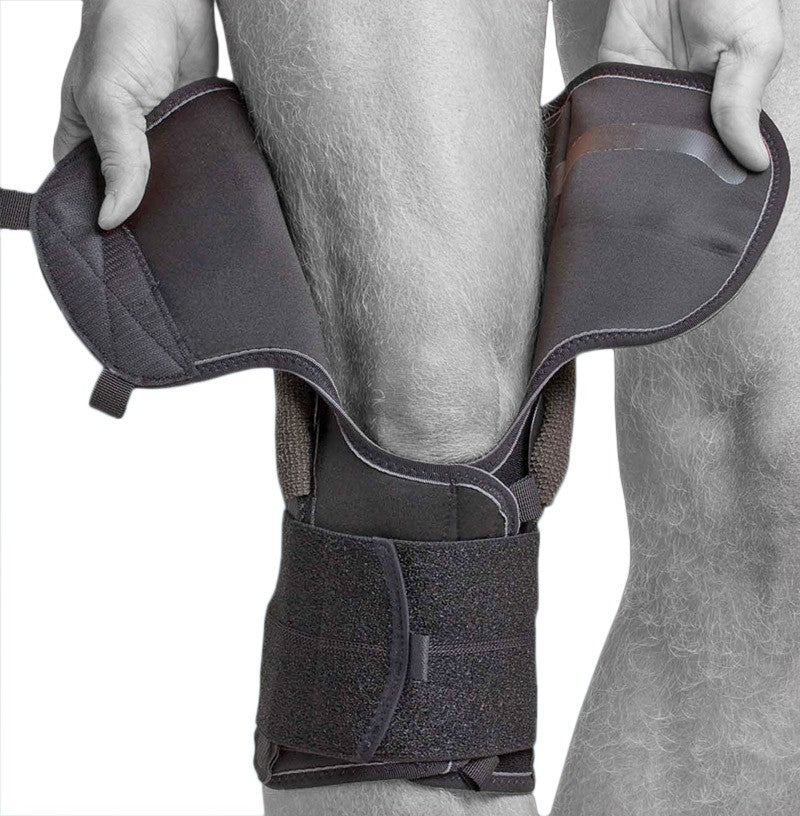 Knee protection ARX Liga Light Wrap for stability in osteoarthritis and unstable knee joints