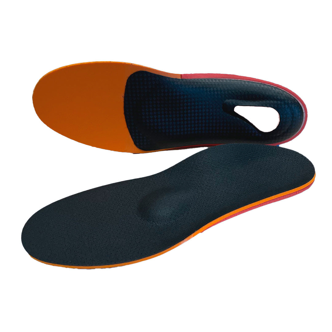 Arch support insole with relief zone for heel spurs and plantar fasciitis