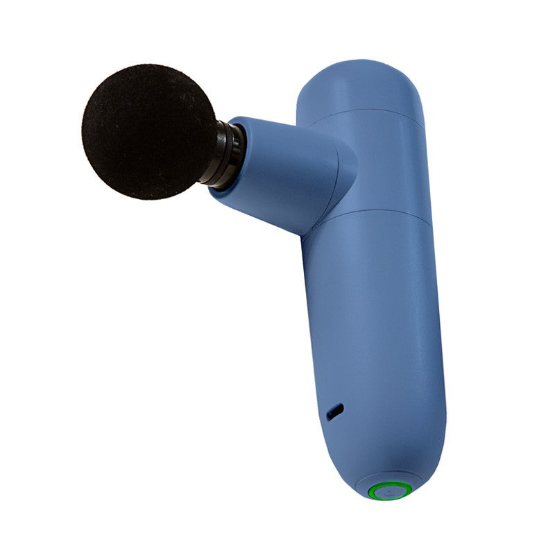 Mini massage gun for soft tissue massage at home and away
