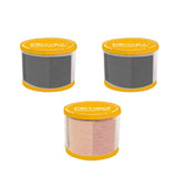 Kinesio tape black and beige with high stretchability 3-pack