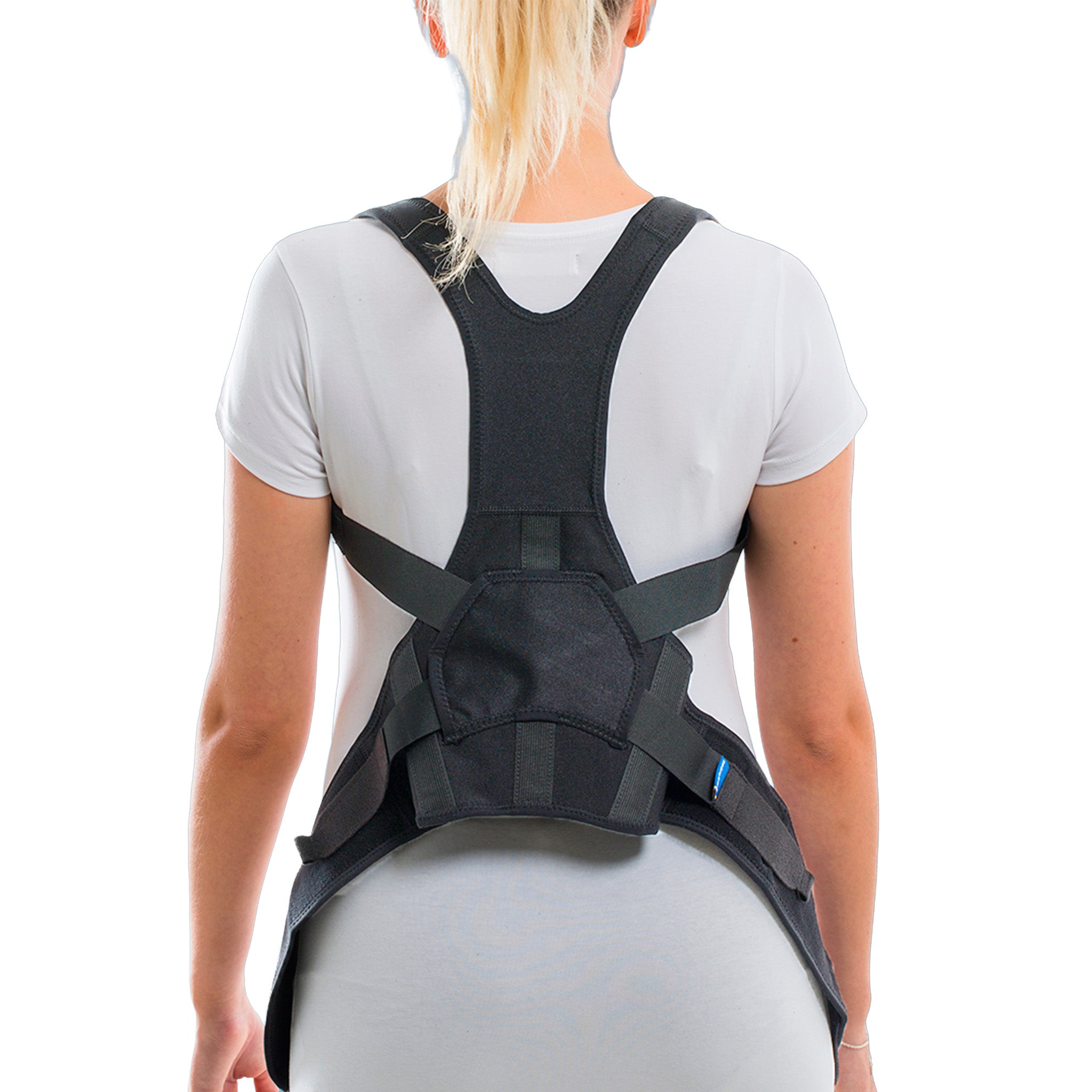 Posture vest EXTO black for better posture