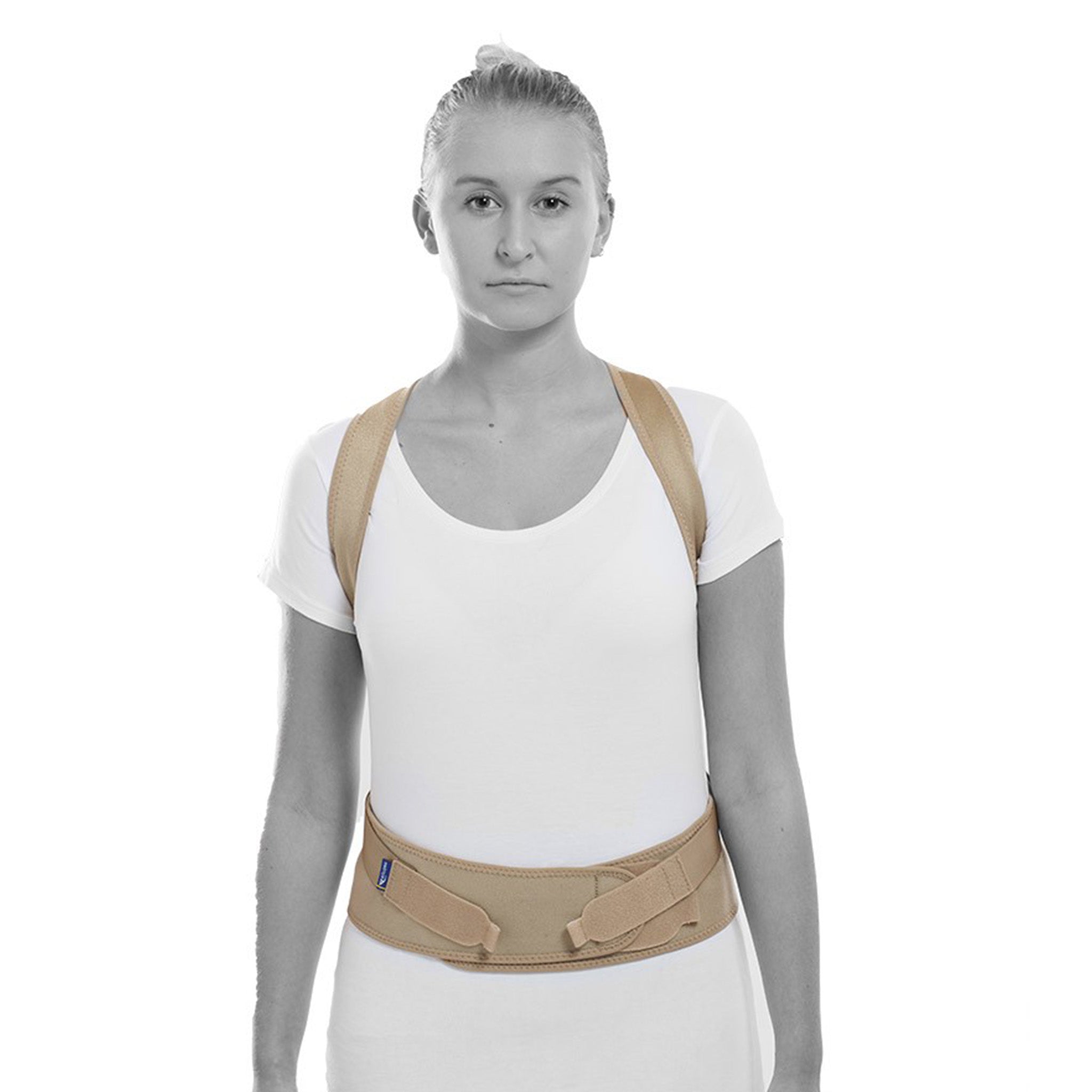 Posture vest EXTO beige for better posture