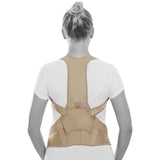 Posture vest EXTO beige for better posture