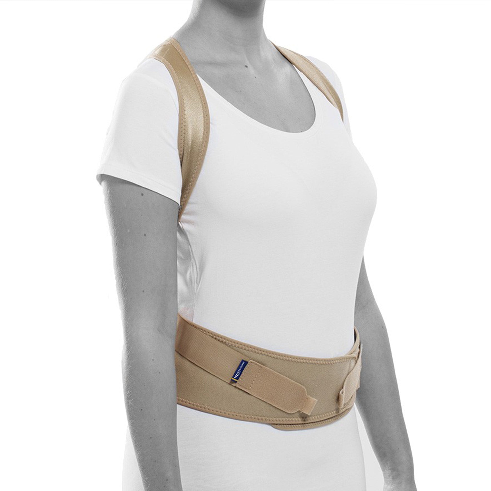 Posture vest EXTO beige for better posture