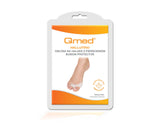 Silicone protector with toe spreader for hallux valgus and protection for the second toe