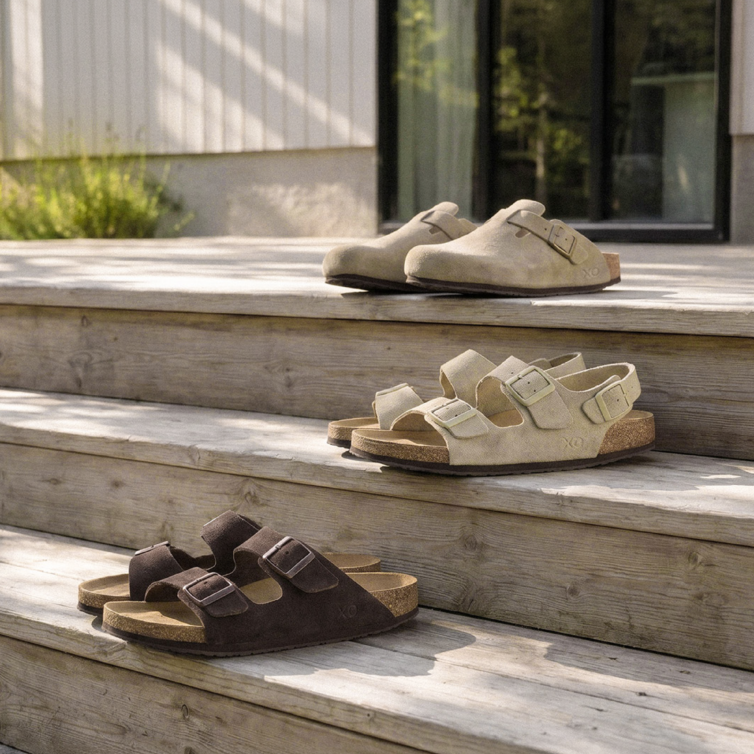 XOCORE Soft rocker support sandal slingback soft sand