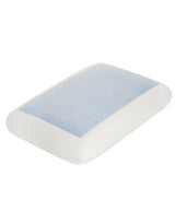Head pillow with memory foam and cooling gel