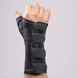 Wrist support with stabilizing thumb part