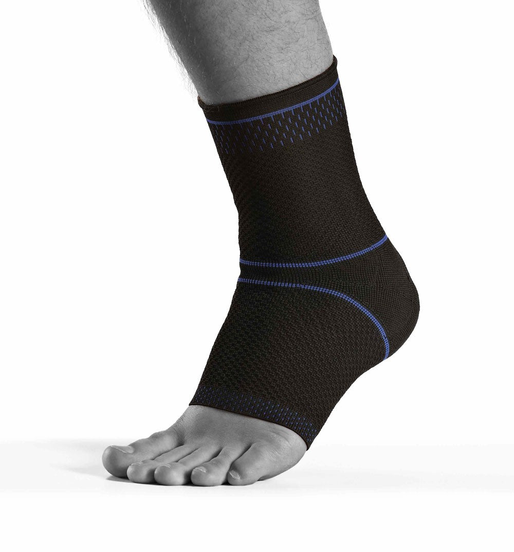 CRX ankle support with targeted compression around the ball of the foot for swelling and instability