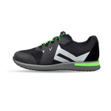 Eikon men's orthopedic shoe for stability and comfort in black/green