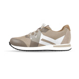 Eikon orthopedic men's shoe for stability and comfort in beige/white (size 39)