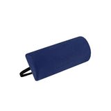 Lumbar pillow half roll with memory foam
