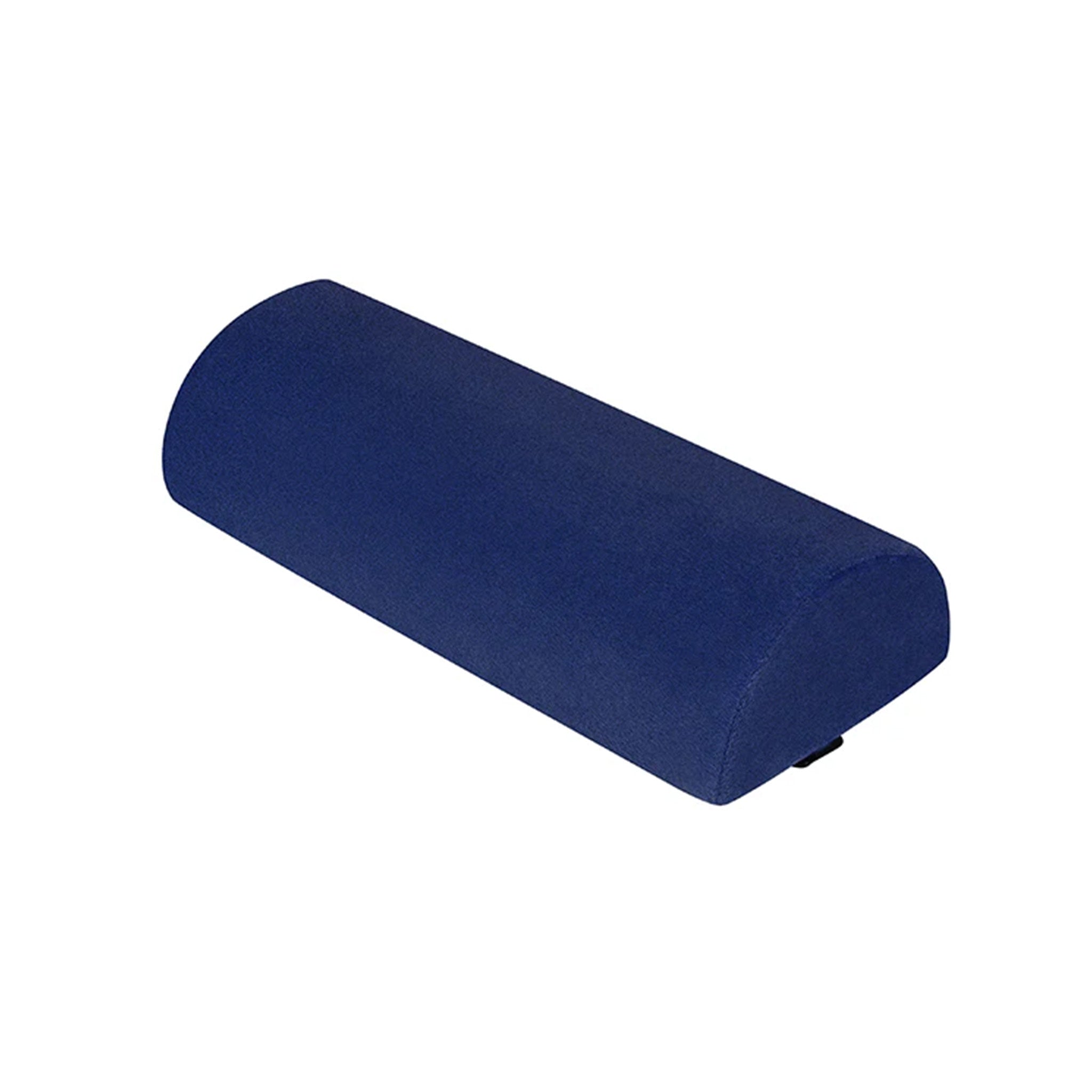 Lumbar pillow half roll with memory foam